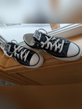 Converse Black and White Sneakers